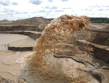 Производство намывного песка